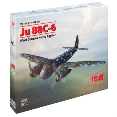 Ju 88C-6b Model Kit, WWII German Night Fighter