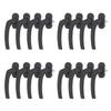 16 x Aluminum Window Handles, Gray RAL 7016, 45 mm Spindle view 1