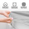 Jacobson Jersey Fitted Sheet (140x200-160x200 cm, Gray) view 3