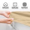 Jacobson Jersey Fitted Sheet (Beige, 180x200-200x200 cm) view 3