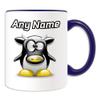 UNIGIFT Personalized Cow Mug (Penguin Animal Costume Design) – Name or Message view 1