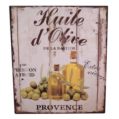 Lilienburg OLIVENL Mediterranean Kitchen Tin Sign