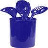 Reston Lloyd Calypso Basics Utensil Holder, Plastic, Indigo view 4