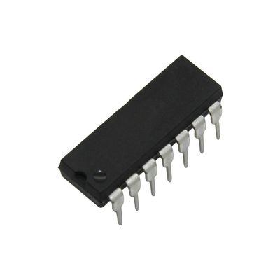 3× SN74HC266N ICs, 4-channel digital NOR, 2 inputs, THT DIP-14, HC series