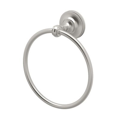 Gatco 4022 Tavern Towel Ring, Satin Nickel, 6.5 in