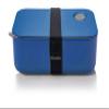 Yoko Design 1387 Airtight Plastic Lunch Box, Blue, 19 x 6.5 x 12 cm view 1