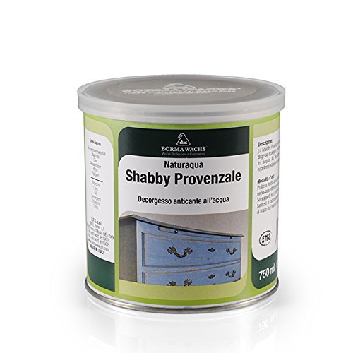 BORMA WACHS Shabby Chic Furniture Chalk Paint, Matte, Country Style Vintage Look, 125 ml (GRAY - 101)