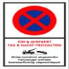 No Parking / Towing Sign – Keep Entrance and Exit Clear, 15 x 10 cm view 1