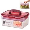 LOCK & LOCK BPA-Free Rectangular Pickle and Kimchi Fermentation Storage Container (3.6 L) view 1