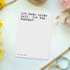 Mr. & Mrs. Panda Postcard “I Have No Time” – Retirement Gift for Her view 2