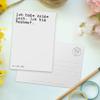 Mr. & Mrs. Panda Postcard “I Have No Time” – Retirement Gift for Her view 3