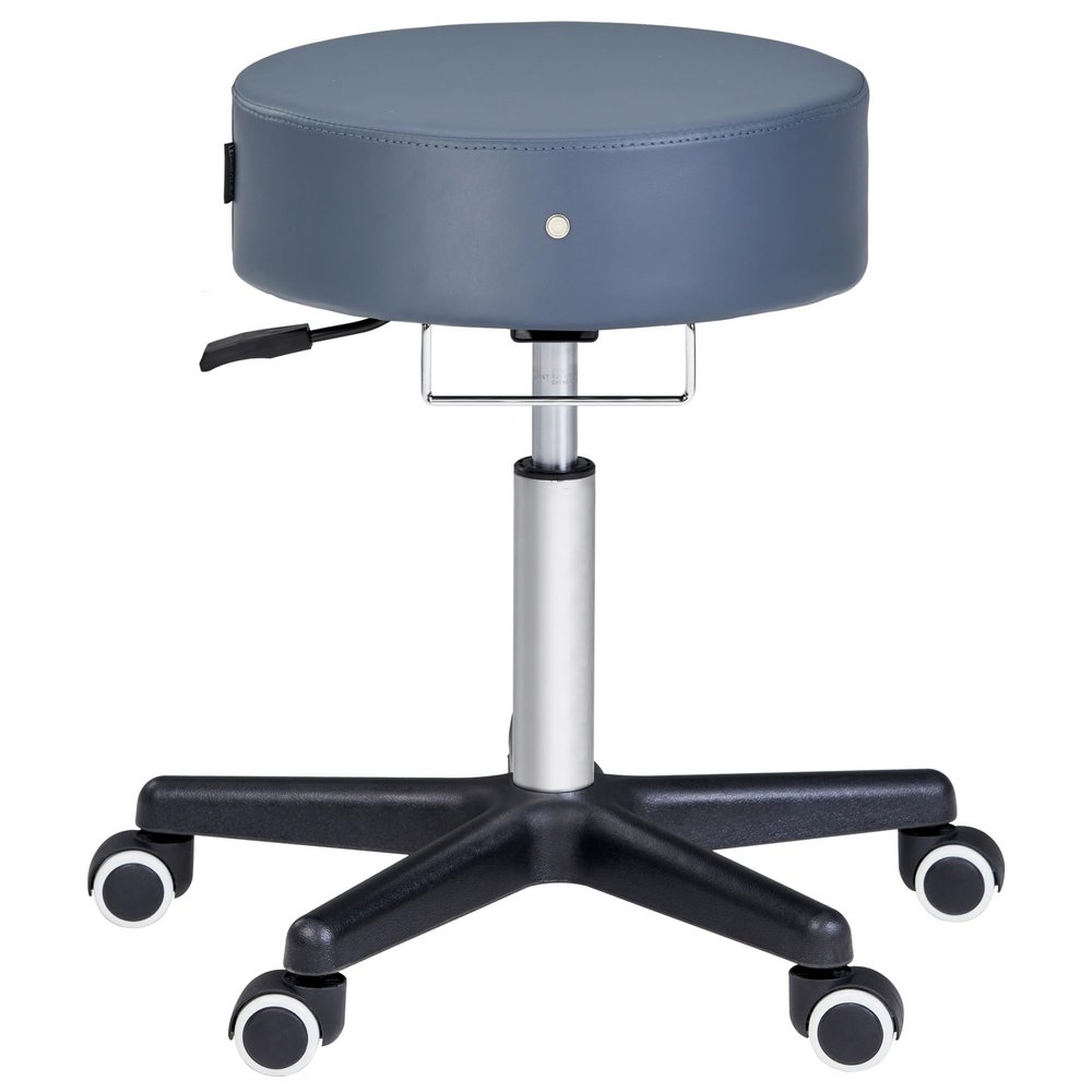 Master Massage Costco Rolling Stool, Swivel Work Stool, Treatment Stool, Esthetician Stool, Royal Blue