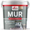 WALL MICROCEMENT KIT - NUANCES MINERALES Lilac Mauve - 10 m - Satin view 1