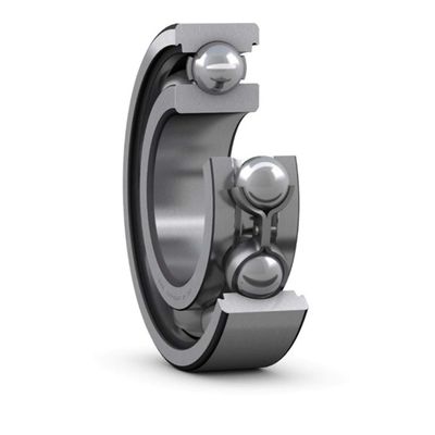 SKF W 6208 Radial Deep Groove Ball Bearing, 40 mm Bore, Stainless Steel