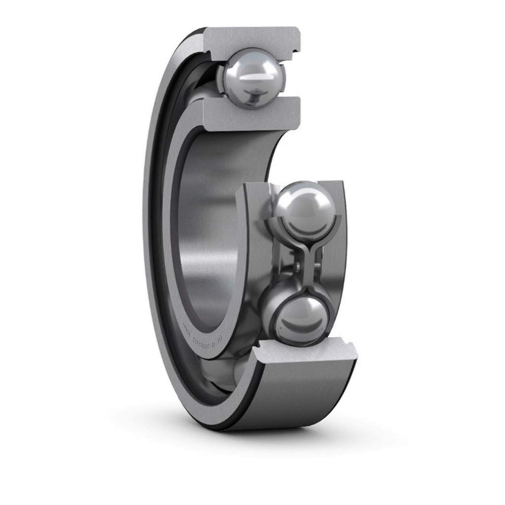 SKF W 6208 Radial Deep Groove Ball Bearing, 40 mm Bore, Stainless Steel