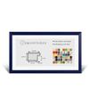 Morena MDF Picture Frame, 40 x 89 cm, Wiped Dark Blue, Acrylic Glass view 1