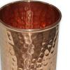 Traditional Indian Hammered Ayurveda Copper Glass Tumbler Health Benefits Utensil (SALE FR - 8 pcs) view 3