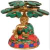 Exotic India zck01 Tibetan-Buddhist Deity, the Medicine Buddha Under the Tree view 1