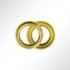 LYSEL 12 mm Brass Round Eyelets for Tarpaulins view 4