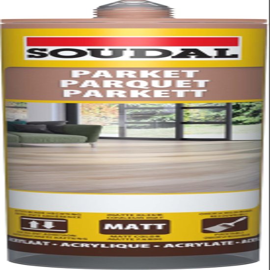 Soudal Parquet Sealant, 290 ml, Merbau