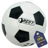 BEST SPORTING SUPERSTAR Classic Soccer Ball | Size 5 | White | Durable Training Ball view 1