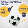 BEST SPORTING SUPERSTAR Classic Soccer Ball | Size 5 | White | Durable Training Ball view 2