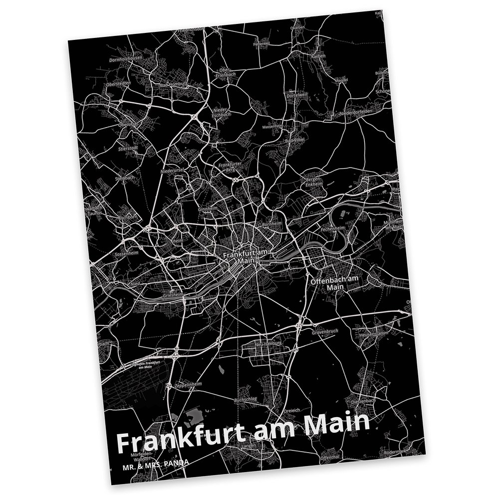 Mr. & Mrs. Panda Frankfurt am Main Postcard