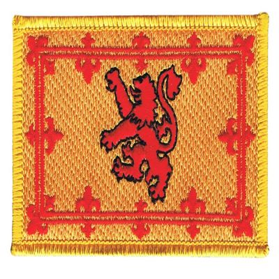 Flaggenfritze Scotland Royal Flag Patch, 5.5 x 8.5 cm