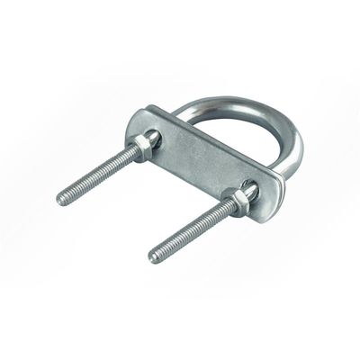 LYSEL Eye Bracket, Round Steel U-Bolt, U-Clamp M5 x 78 mm