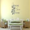 Wandtattooladen Wall Decal – Home Sweet Home 2, Size: 100 x 96 cm, Color: Gentian Blue view 2