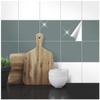 Wandkings Tile Stickers, 14.8 x 14.8 cm, 50 Pieces for Bathroom, Kitchen & More view 1