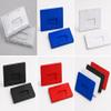 Waizmann.IDeaS 5-Pack White Polycarbonate Card Holders with Thumb Slot view 4