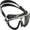 Cressi Skylight Swimming Goggles, Silver, Black/White-Black Frame view 2