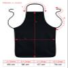 Savvy Labrador Neon Art Print Apron view 3