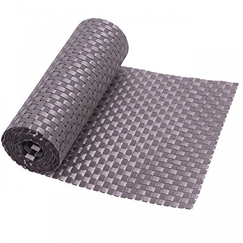 Videx Polyrattan Privacy Screen Strip, Platinum, 19 x 200 cm