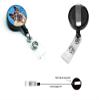 Caroline's Treasures Norwegian Elkhound Blue Retractable Badge Reel, Multicolor (lh9398bubr) view 2