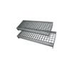 Grating Step - 800 x 270 mm - Anti-Slip Safety Nosing - Mesh Size 30 x 10 - Bearing Bar 20/1.5 mm view 2