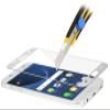 STILGUT Curved Tempered Glass Screen Protector for Samsung Galaxy S7, Silver Edge view 2