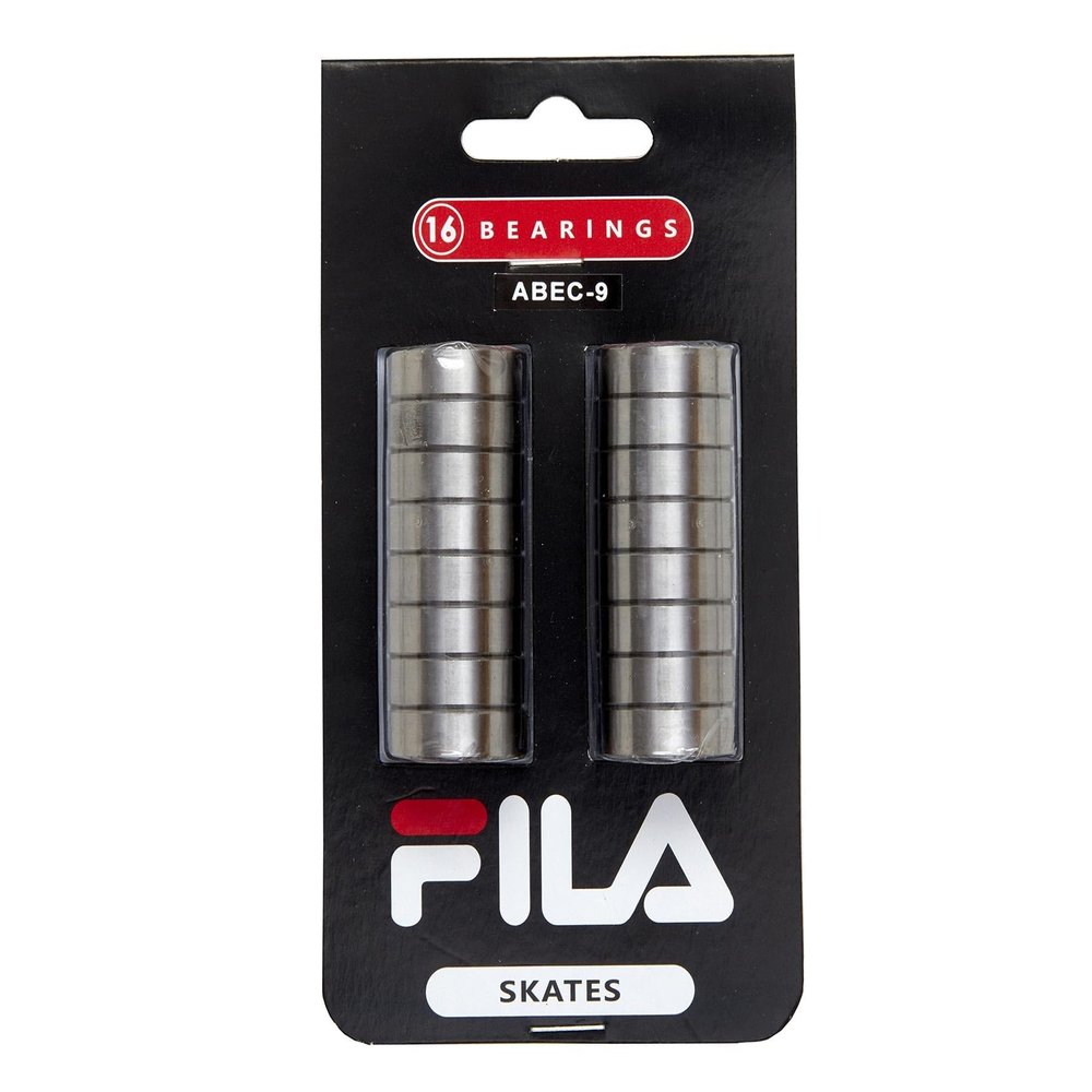 Fila 7 Set 16-Pack Bearings, Silver, ABEC 9