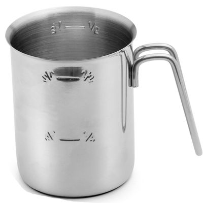 Weis Measuring Cup, 1.75 L, Stainless Steel, Silver, 13 x 13 x 14 cm