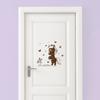 ilka parey Wandtattoo-Welt Horse Door/Furniture Sticker with Custom Name, M2027, Light Blue, M (45 × 45 cm) view 4