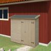ITALFROM Wooden Garden Storage Annex, 16 mm, 2.2 m² view 1