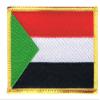 Flaggenfritze Sudan Flag Patch, 5.5 x 8.5 cm view 1