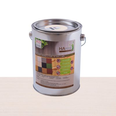 HAresil Color Mineral Wood Preservative Glaze, White, 1 kg