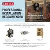 Delta T24859 Trinsic Modern Monitor 14 Series 3-Setting Valve Trim with Integrated Diverter, Chrome view 2