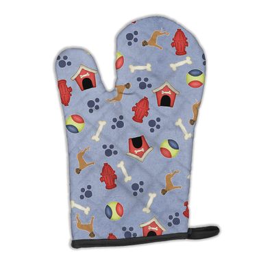 Caroline's Treasures BB4089OVMT Dog House Collection Brindle Natural Great Dane Oven Mitt, Large, Multicolor