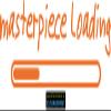 CLICKANDPRINT Wall Sticker “Masterpiece Loading,” 210 × 49 cm, Light Red-Orange view 1
