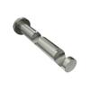Interdeco Double Curtain Rod Bracket, Stainless Steel Look, Open, 7.5 and 14.5 cm Wall Clearance, Double-Run, 20 mm, Platon (4 pcs.) view 1