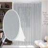 Sun World Made-to-Measure White Batiste Sheer Curtain with Lead Weight and Automatic Pleat Tape, 1:2.5, Triple Pleat view 1