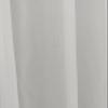 Sun World Made-to-Measure White Batiste Sheer Curtain with Lead Weight and Automatic Pleat Tape, 1:2.5, Triple Pleat view 4